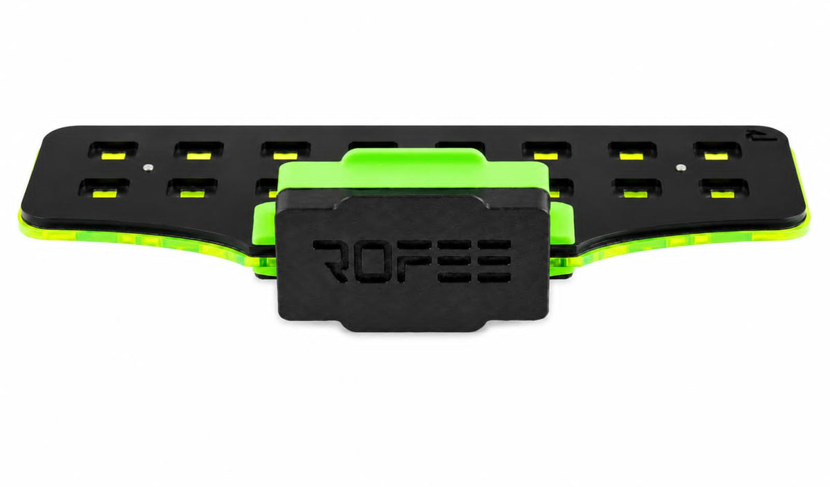 Back View of ROFEE REEF 16 Plug Magnetic Coral Frag Rack