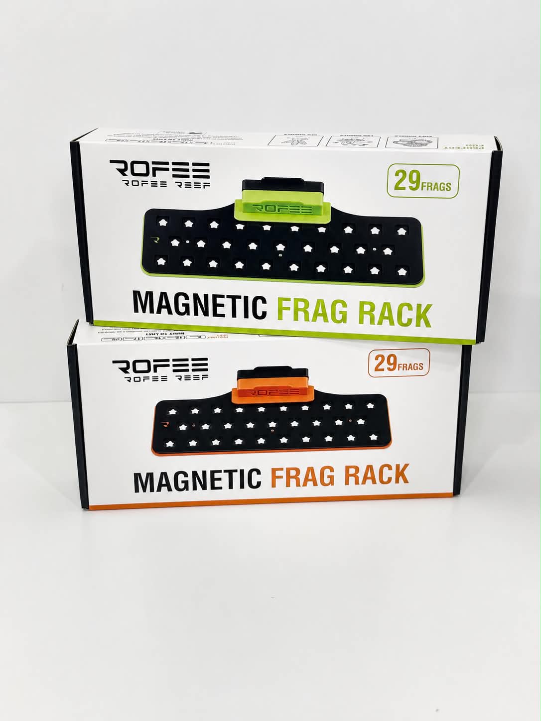 ROFEE REEF 29 Plug Magnetic Coral Frag Rack Packaging