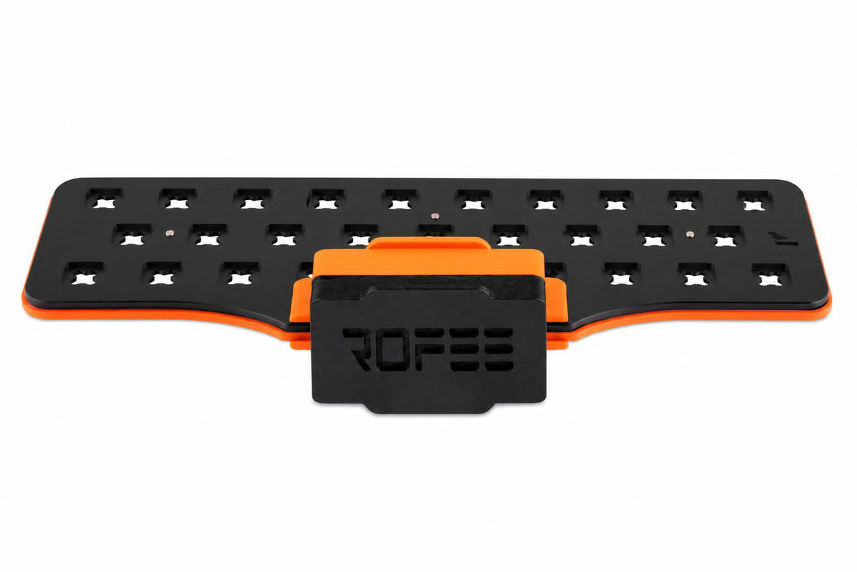 Back View of ROFEE REEF 29 Plug Magnetic Coral Frag Rack