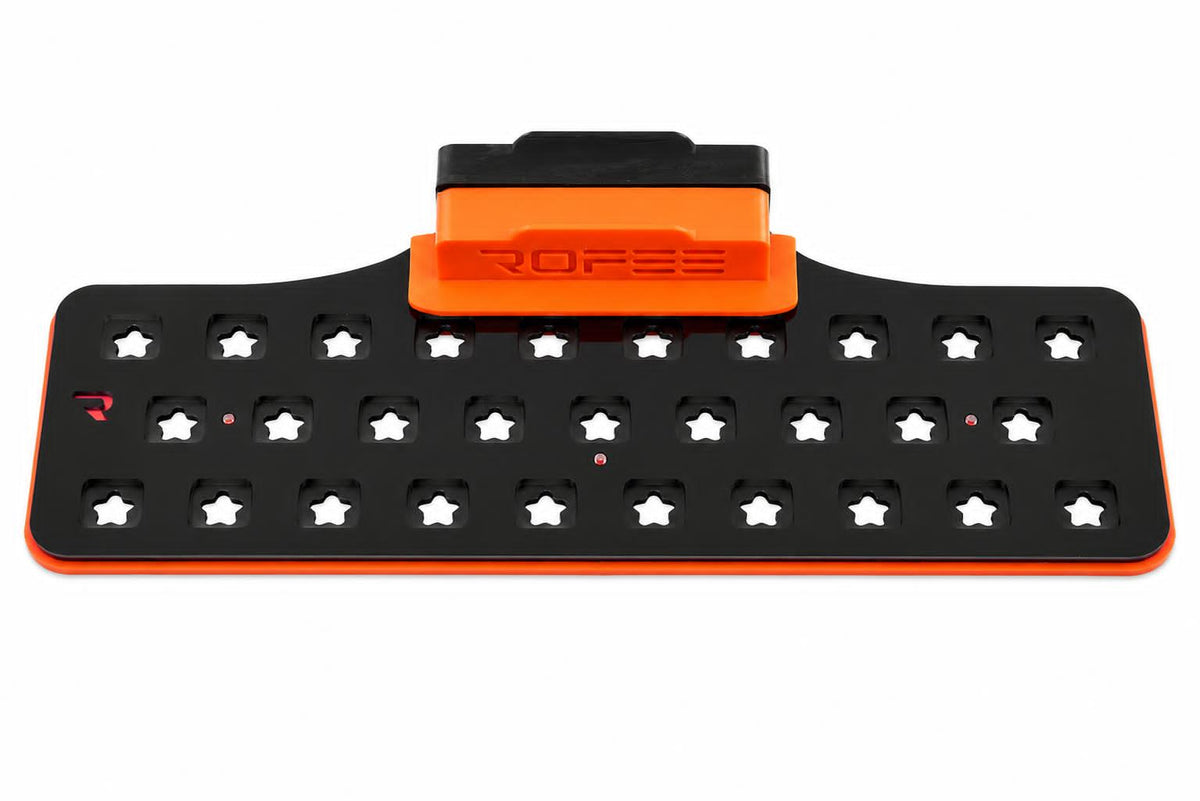 Front View of ROFEE REEF 29 Plug Magnetic Coral Frag Rack