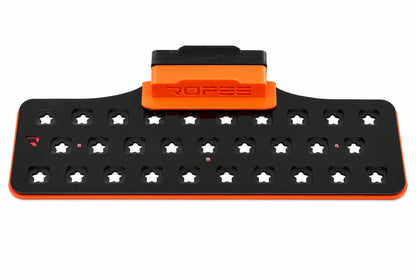 Front View of ROFEE REEF 29 Plug Magnetic Coral Frag Rack