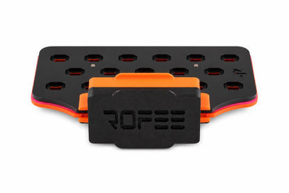 Back View of ROFEE REEF 17 Plug Magnetic Coral Frag Rack