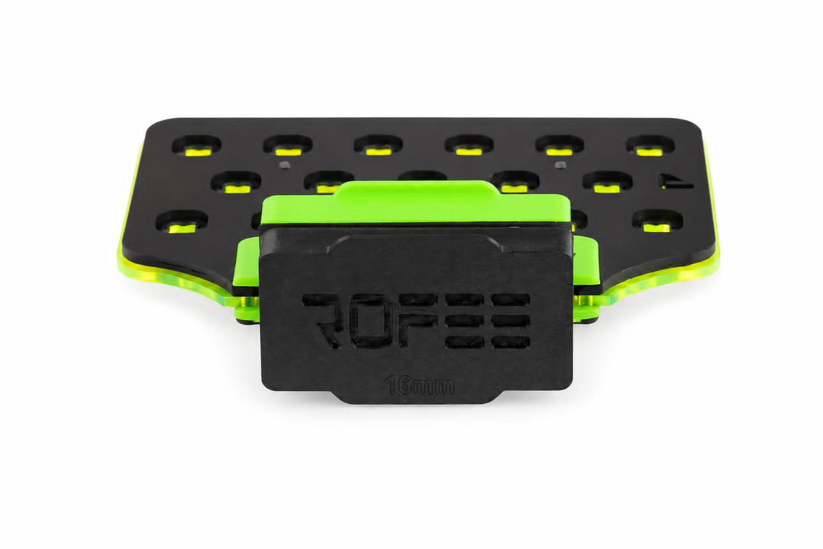 Back View of ROFEE REEF  17 Plug Magnetic Coral Frag Rack